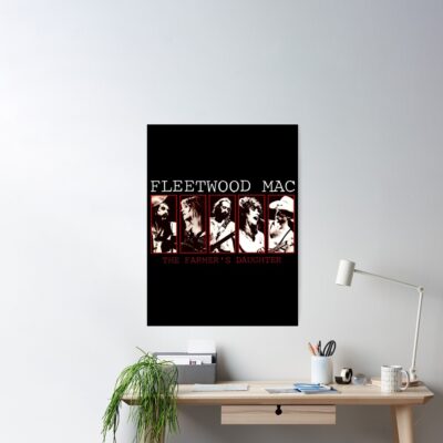 90'S Vintage, Fleetwood Mac Poster, Fleetwood Mac T-Shirt, Fleetwood Mac Sticker Poster Official Fleetwood Mac Merch