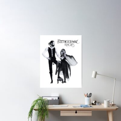 Fléétwóód Mác Rumours Poster Official Fleetwood Mac Merch