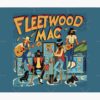 Fleetwood Mac Illustration Cover Tapestry Official Fleetwood Mac Merch