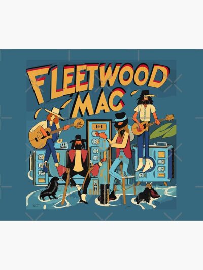 Fleetwood Mac Illustration Cover Tapestry Official Fleetwood Mac Merch