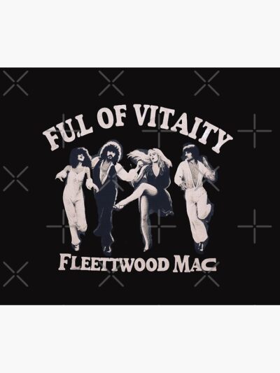 Fleetwood Mac: The Sound Of The 70S In Digital Art Tapestry Official Fleetwood Mac Merch