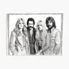 Fleetwood Mac Print Poster Official Fleetwood Mac Merch