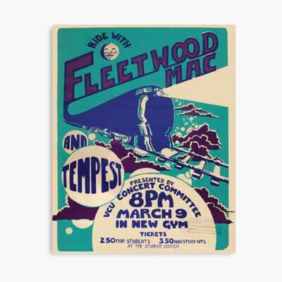 Brainy Song Fleetwood Tour Mood And Mood Poster Official Fleetwood Mac Merch