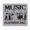 Fleetwood Mac: The Sound And Style Of Glam Rock In Digital Art Poster Official Fleetwood Mac Merch