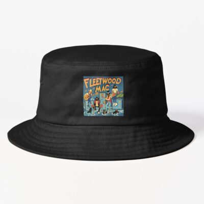 Fleetwood Mac Illustration Cover Bucket Hat Official Fleetwood Mac Merch