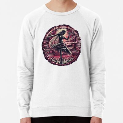 Fleetwood Mac: The Glammed-Up World Of Stevie Nicks In Digital Art Sweatshirt Official Fleetwood Mac Merch