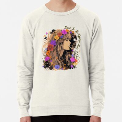 Vintage Stevie Nicks Design With Wildflower Gypsy That I Was Sweatshirt Official Fleetwood Mac Merch