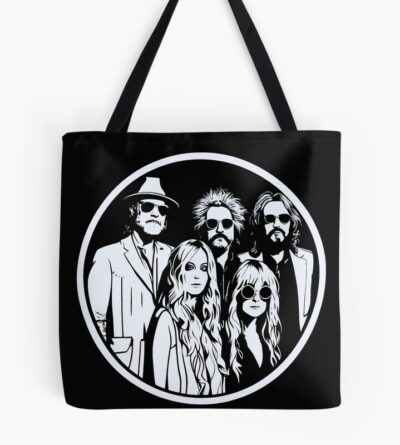 Fleetwoodmac Classic Artwork Tote Bag Official Fleetwood Mac Merch