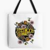 Flower Mac Garden Blossoms Tote Bag Official Fleetwood Mac Merch