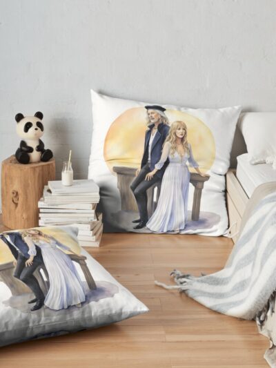 Throw Pillow Official Fleetwood Mac Merch