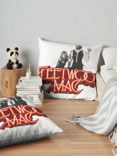 Fleetwood Mac Throw Pillow Official Fleetwood Mac Merch