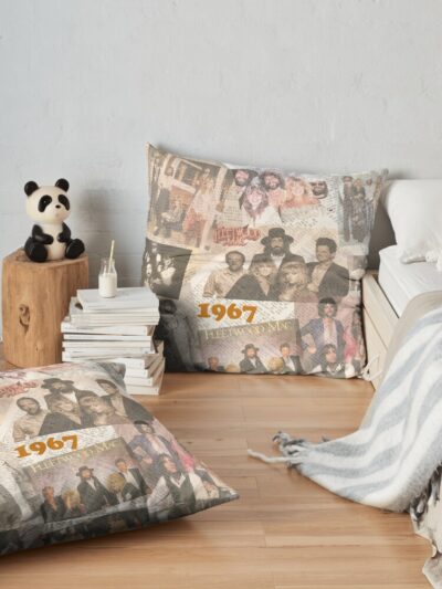 Fleetwood Mac Throw Pillow Official Fleetwood Mac Merch