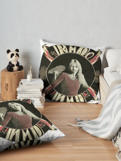 Fleetwood Mac Art Throw Pillow Official Fleetwood Mac Merch