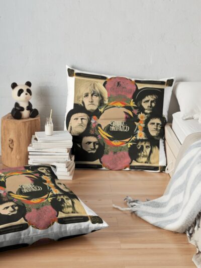 Fleetwood Mac Graphic Art Throw Pillow Official Fleetwood Mac Merch