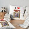 I Love Fleetwood Mac Throw Pillow Official Fleetwood Mac Merch