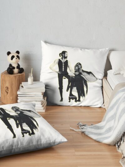 The People Living And Go Vipe Fleetwood Mac Fleetwood Mac ,Fleetwood Mac Fleetwood Mac Fleetwood Mac Throw Pillow Official Fleetwood Mac Merch