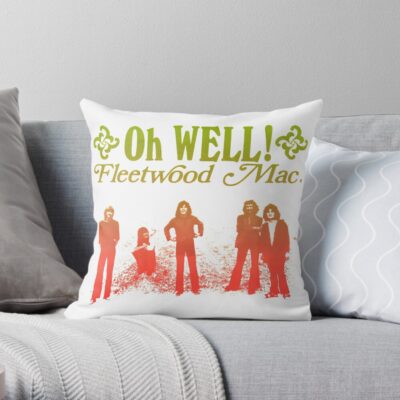 We Better Make A Start Throw Pillow Official Fleetwood Mac Merch