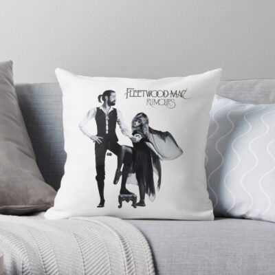 Best Rumouurs Fleetwoodmacc || 001 Throw Pillow Official Fleetwood Mac Merch