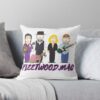 Fleetwoodmac, Fleetwood Mac Throw Pillow Official Fleetwood Mac Merch