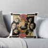 Fleetwood Mac Graphic Art Throw Pillow Official Fleetwood Mac Merch