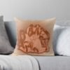 Fleetwood Mac Vintage Throw Pillow Official Fleetwood Mac Merch