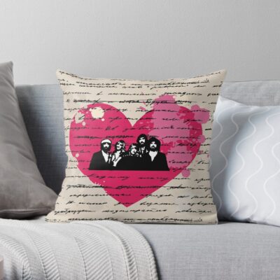 Fleetwood Mac Throw Pillow Official Fleetwood Mac Merch