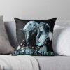 Fleetwoodmac || Christine And Stevie Throw Pillow Official Fleetwood Mac Merch