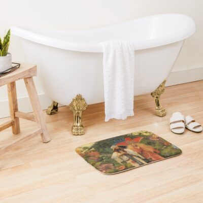 Psychedelic Fleetwood Mac Bath Mat Official Fleetwood Mac Merch