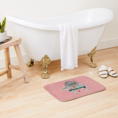 Fleetwood Mac Dreams Quote 'Thunder Only Happens When It'S Raining' Bath Mat Official Fleetwood Mac Merch