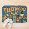 Fleetwood Mac Illustration Cover Bath Mat Official Fleetwood Mac Merch