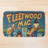 Fleetwood Mac Illustration Cover Bath Mat Official Fleetwood Mac Merch