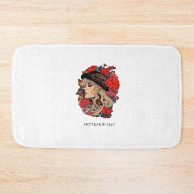 Fleetwood Mac Illustration Bath Mat Official Fleetwood Mac Merch