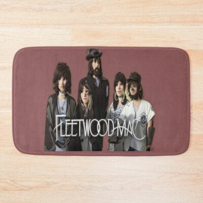 Fleetwood Mac: Nostalgic Melodies Of The 70S And Retro Rock Music Bath Mat Official Fleetwood Mac Merch