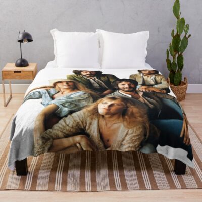 Fleetwood Mac Throw Blanket Official Fleetwood Mac Merch