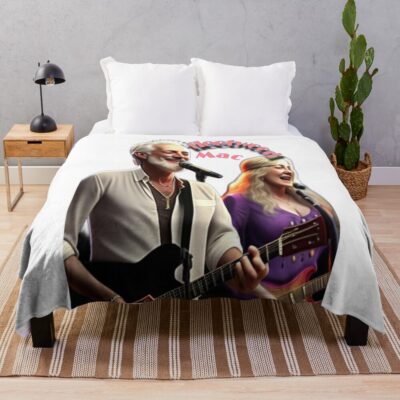 Fleetwood Mac Throw Blanket Official Fleetwood Mac Merch