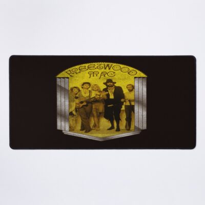 Retro 70S Fleetwood Mac Tour Mouse Pad Official Fleetwood Mac Merch