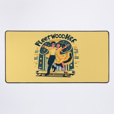 Fleetwood Mac: A Visual Journey Through The 70S Mouse Pad Official Fleetwood Mac Merch