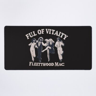 Fleetwood Mac: The Sound Of The 70S In Digital Art Mouse Pad Official Fleetwood Mac Merch