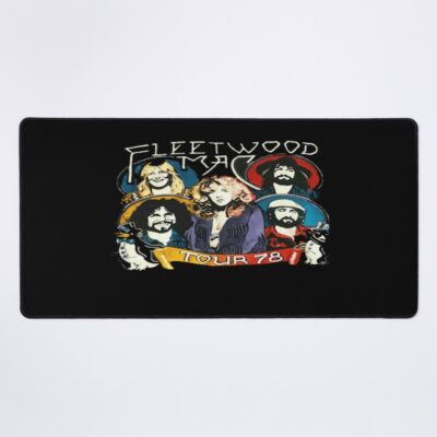 Fleetwood Rumours - Fleetwood Tour Mouse Pad Official Fleetwood Mac Merch