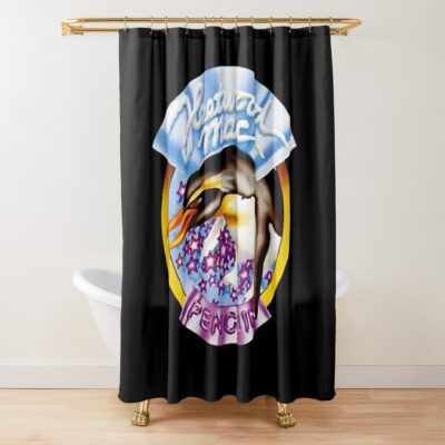 90'S Vintage, Fleetwood Mac Poster, Fleetwood Mac T-Shirt, Fleetwood Mac Sticker Shower Curtain Official Fleetwood Mac Merch