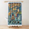 Fleetwood Mac Illustration Cover Shower Curtain Official Fleetwood Mac Merch