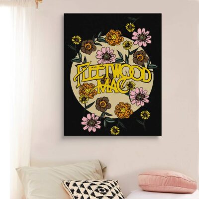 Fleetwood Flowers Mac by Fleetwood Mac Wall Art